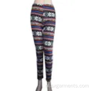 Aangepaste 98% polyester 2% Spandex Lady&#39;s Leggings